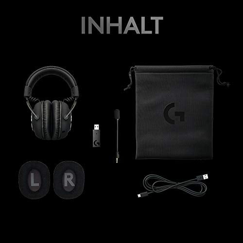 Logitech G PRO X LIGHTSPEED Gaming-Headset (2. Generation) mit Blue VO!CE + Blue Microphones Yeti USB-Mikrofon für Aufnahme und Streaming auf PC und Mac