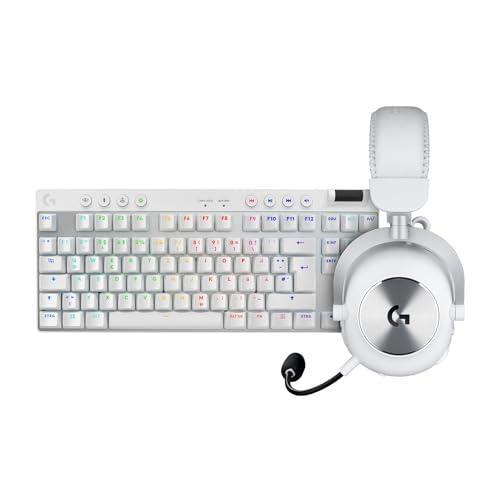 Logitech G PRO X LIGHTSPEED Gaming-Headset (2. Generation) mit Blue VO!CE + Blue Microphones Yeti USB-Mikrofon für Aufnahme und Streaming auf PC und Mac