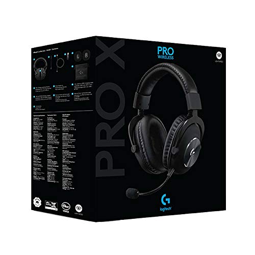 Logitech G PRO X LIGHTSPEED Gaming-Headset (2. Generation) mit Blue VO!CE + Blue Microphones Yeti USB-Mikrofon für Aufnahme und Streaming auf PC und Mac