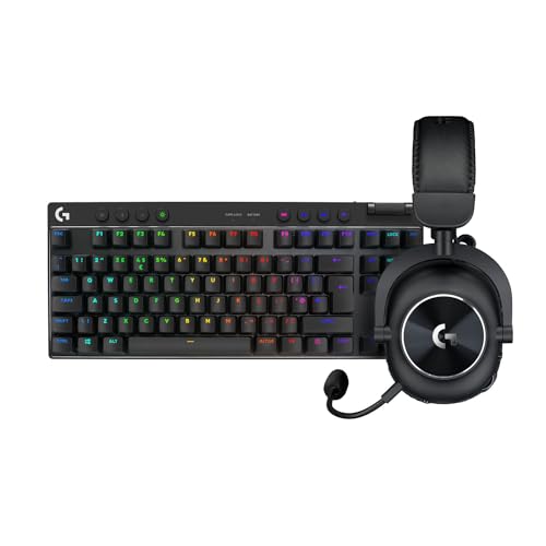 Logitech G PRO X LIGHTSPEED Gaming-Headset (2. Generation) mit Blue VO!CE + Blue Microphones Yeti USB-Mikrofon für Aufnahme und Streaming auf PC und Mac