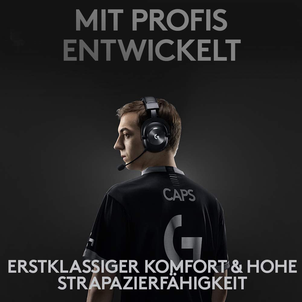 Logitech G PRO X LIGHTSPEED Gaming-Headset (2. Generation) mit Blue VO!CE + Blue Microphones Yeti USB-Mikrofon für Aufnahme und Streaming auf PC und Mac