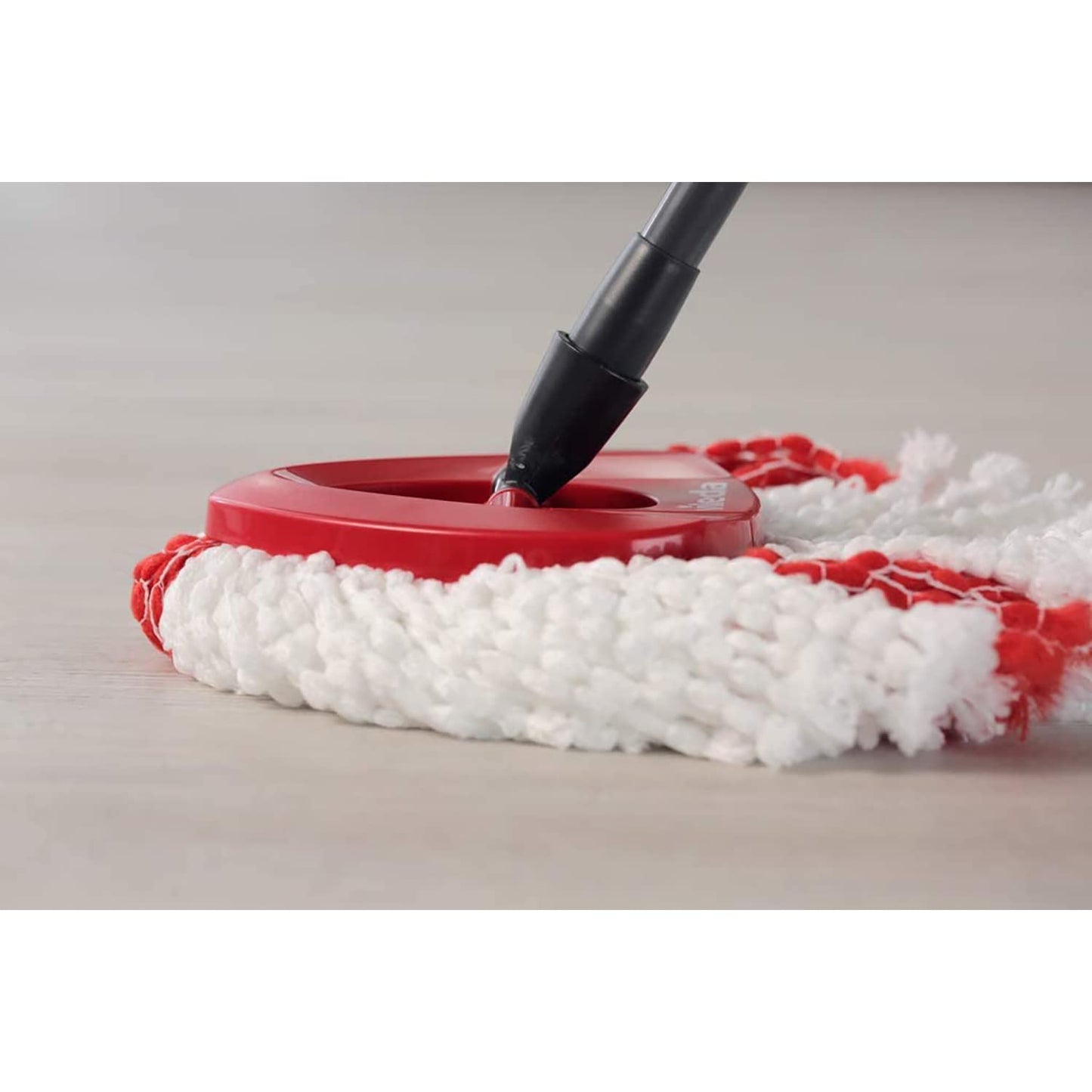 Vileda Turbo 2in1 EasyWring&Clean Wischmopp Ersatzköpfe, Mikrofaser Moppköpfe mit Kraftfasern für Vileda Turbo Sets, auch für empfindliche Böden, 2er Pack