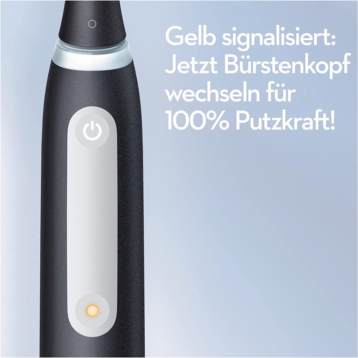 Oral-B iO Series 4 Plus Edition elektrisk tandbørste/elektrisk tandbørste PLUS 3 børstehoveder magnetisk etui, 4 rengøringstilstande, mat sort, designet af brun, TESTØVER Stiftung Warentest (12/2023)