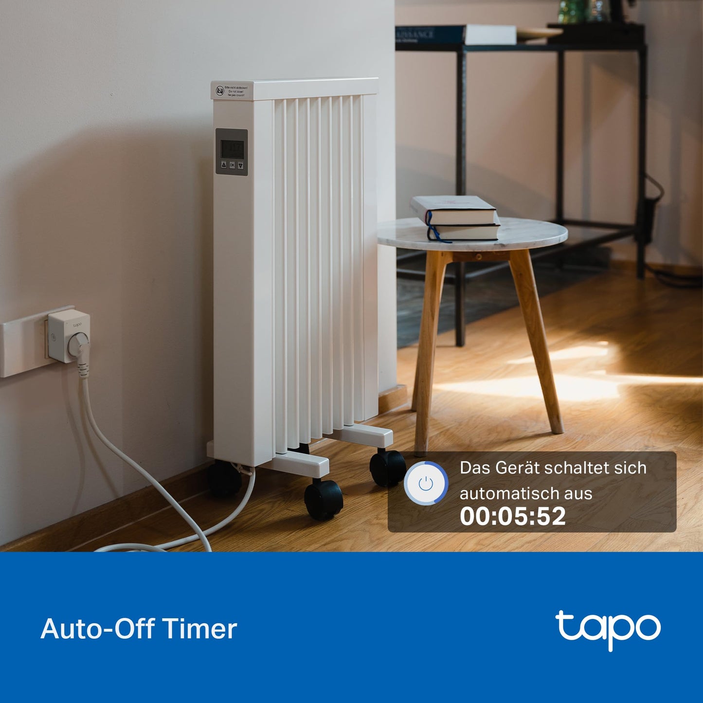 TP-Link Tapo Smart WLAN Steckdose Tapo P110 mit Energieverbrauchsmesser, Smart Home Alexa Steckdose, funktioniert mit Alexa, Google Home, Sprachsteuerung, Fernzugriff, Mini, 4 Pack