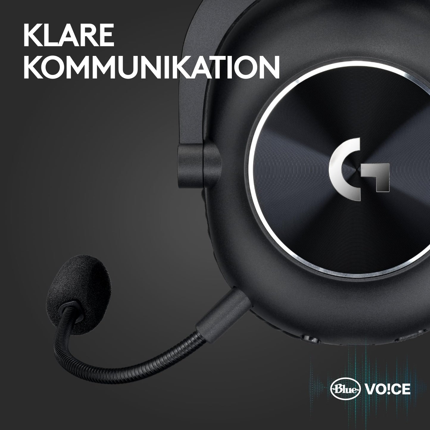 Logitech G PRO X LIGHTSPEED Gaming-Headset (2. Generation) mit Blue VO!CE + Blue Microphones Yeti USB-Mikrofon für Aufnahme und Streaming auf PC und Mac