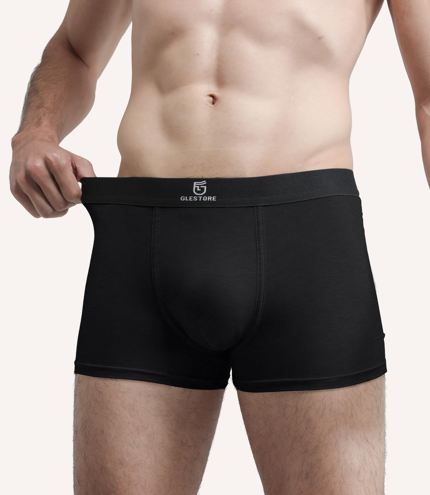 GLESTORE Boxershorts herre underbukser mænd 5-pak modal undertøj hipster sport underbukser