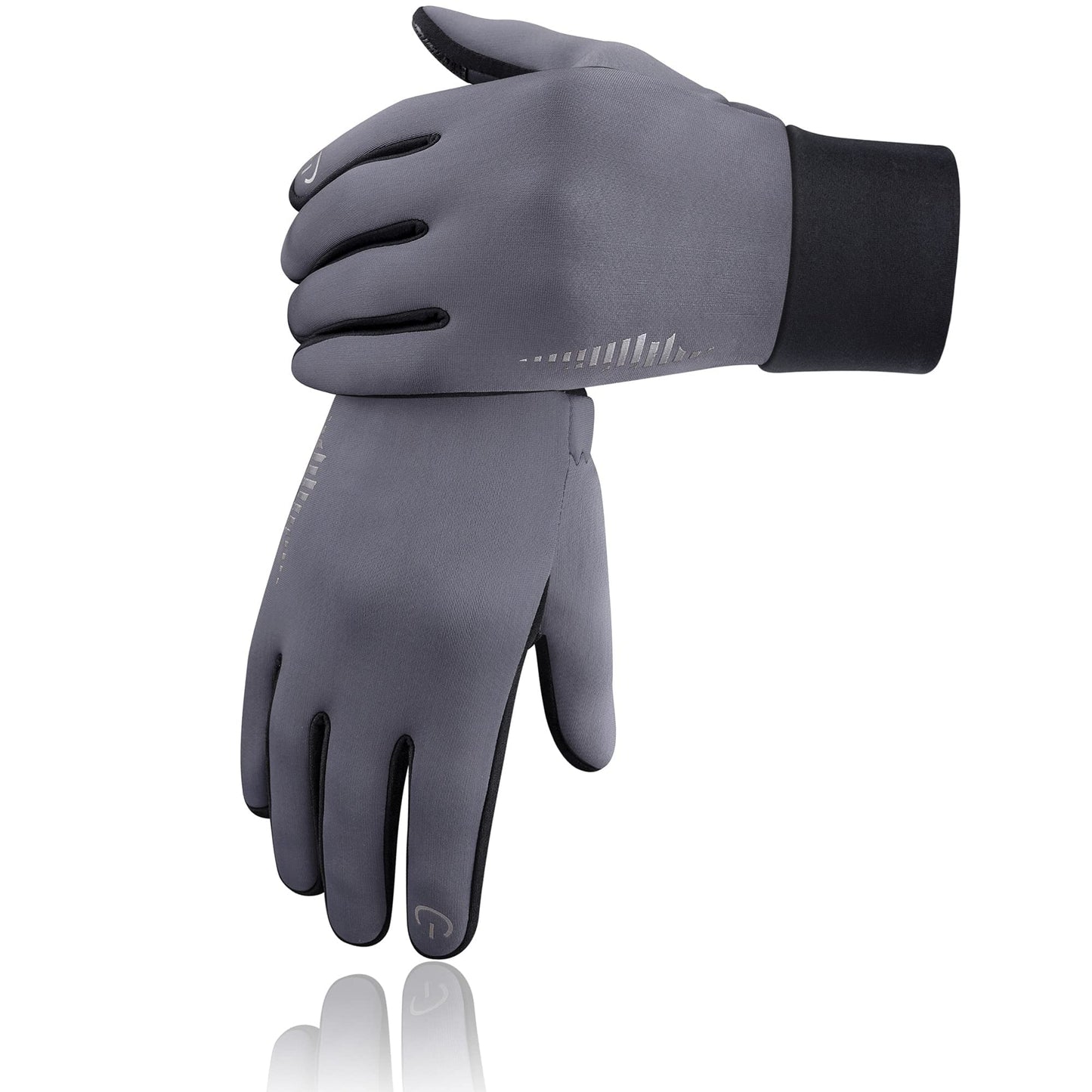 SIMARI Winter Thermo-Handschuhe Herren Damen Touchscreen Anti-Rutsch Winddicht Handschuhe Kaltes Wetter Handschuhe zum Autofahren Radfahren Skifahren Arbeiten Outdoor SMRG102