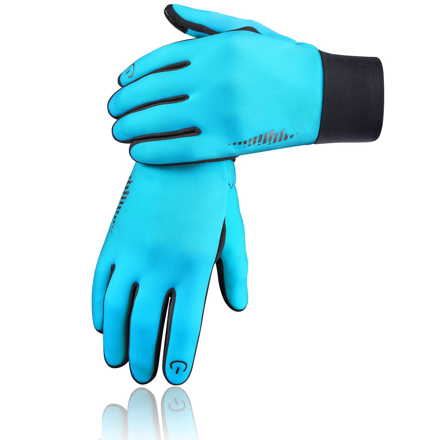 SIMARI Winter Thermo-Handschuhe Herren Damen Touchscreen Anti-Rutsch Winddicht Handschuhe Kaltes Wetter Handschuhe zum Autofahren Radfahren Skifahren Arbeiten Outdoor SMRG102