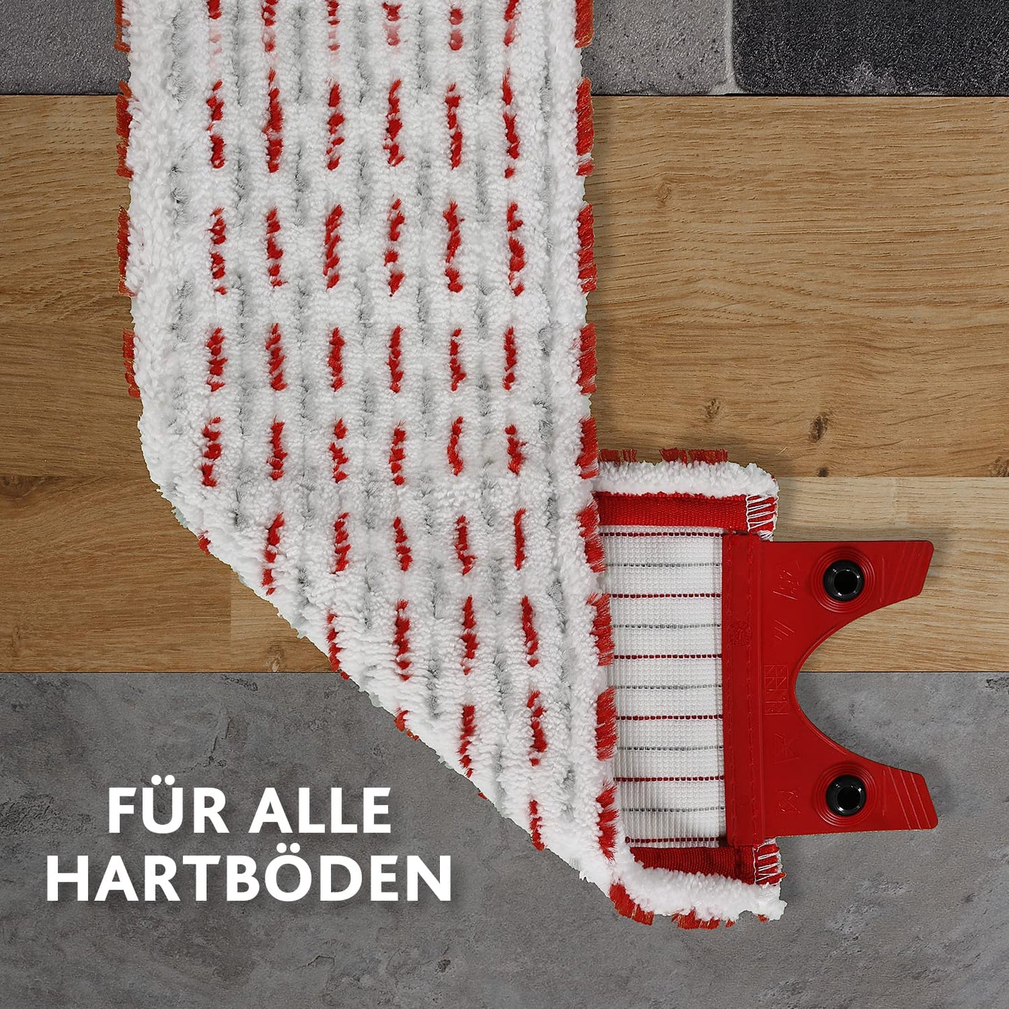 Vileda Ultramax Bodenwischer Ersatzbezug, Wischmopp Bezug Ultramat_Ultramax aus Mikrofasern, für alle Hartböden, Waschmaschinen geeignet, 1er Pack