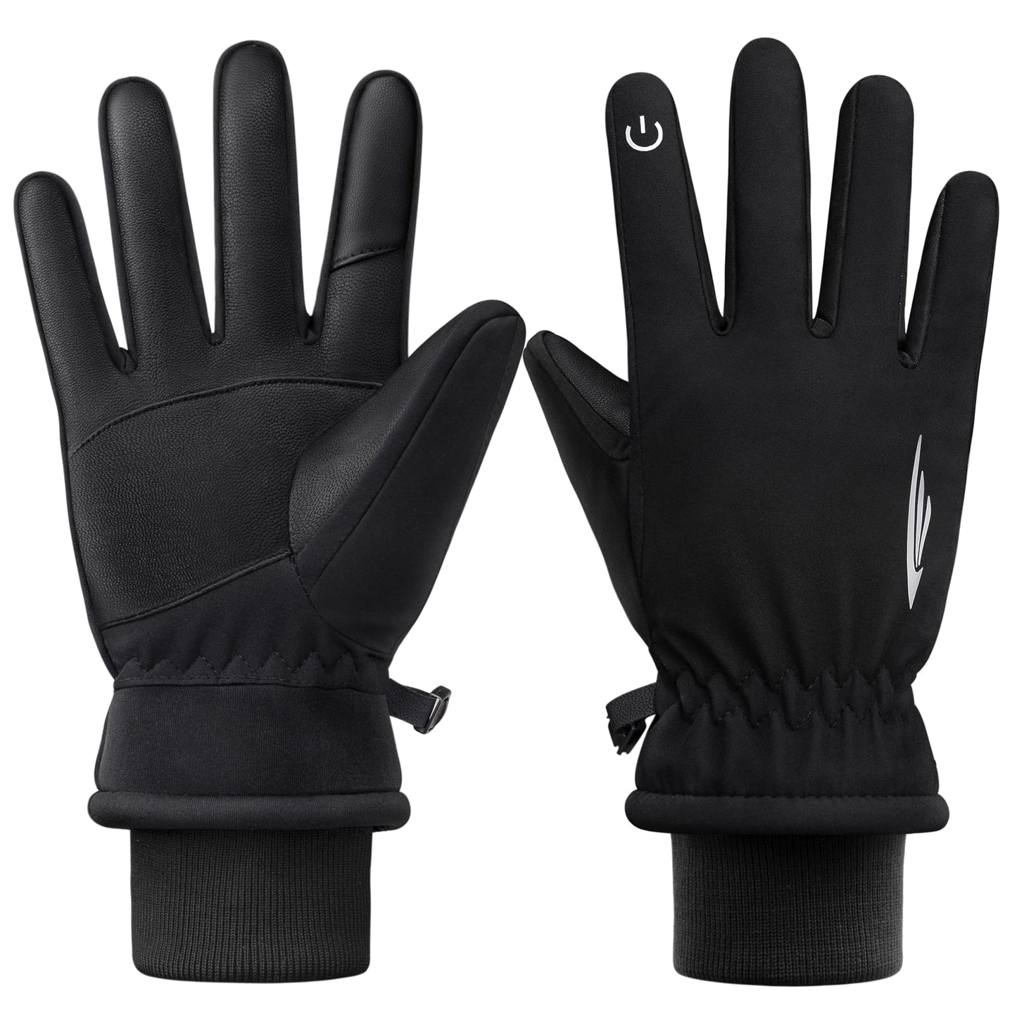SIMARI Winter Thermo-Handschuhe Herren Damen Touchscreen Anti-Rutsch Winddicht Handschuhe Kaltes Wetter Handschuhe zum Autofahren Radfahren Skifahren Arbeiten Outdoor SMRG102