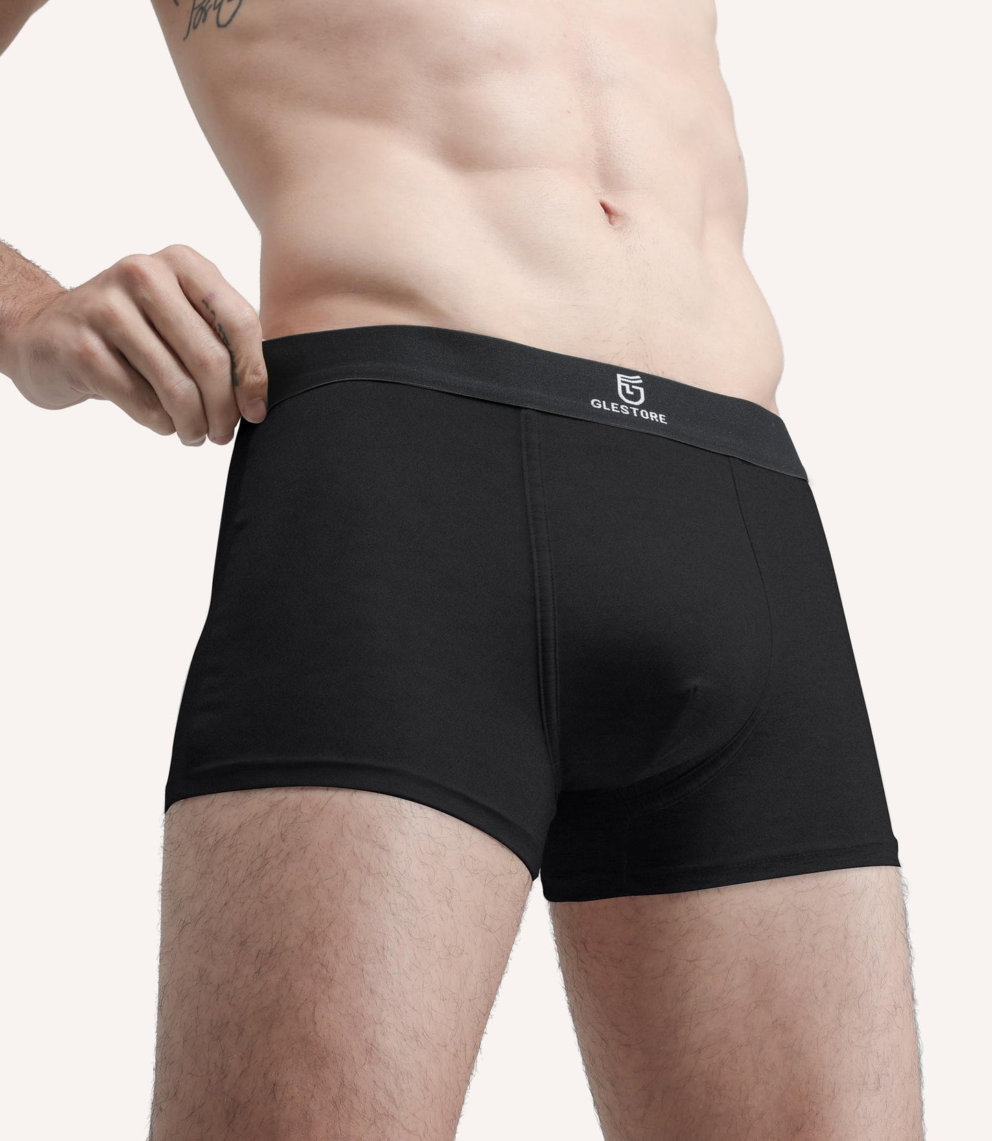 GLESTORE Boxershorts herre underbukser mænd 5-pak modal undertøj hipster sport underbukser